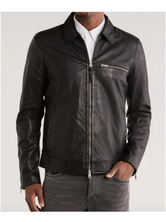 All Saints Other - NWT, AllSaints Kaya Leather Jacket in Black Sz M #SJ2224